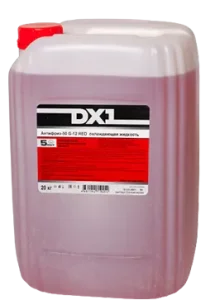 Antifreeze G12 -50 °C красный DX1 20 кг