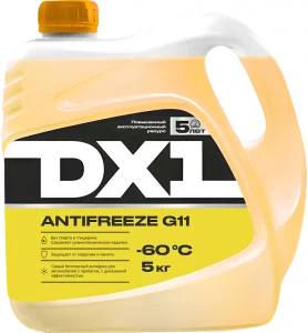 Antifreeze G11 -60 °C DX1 5 кг