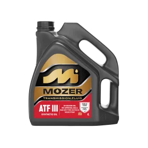 Масло MOZER TRANSMISSION Fluid ATF III (син.) 4л